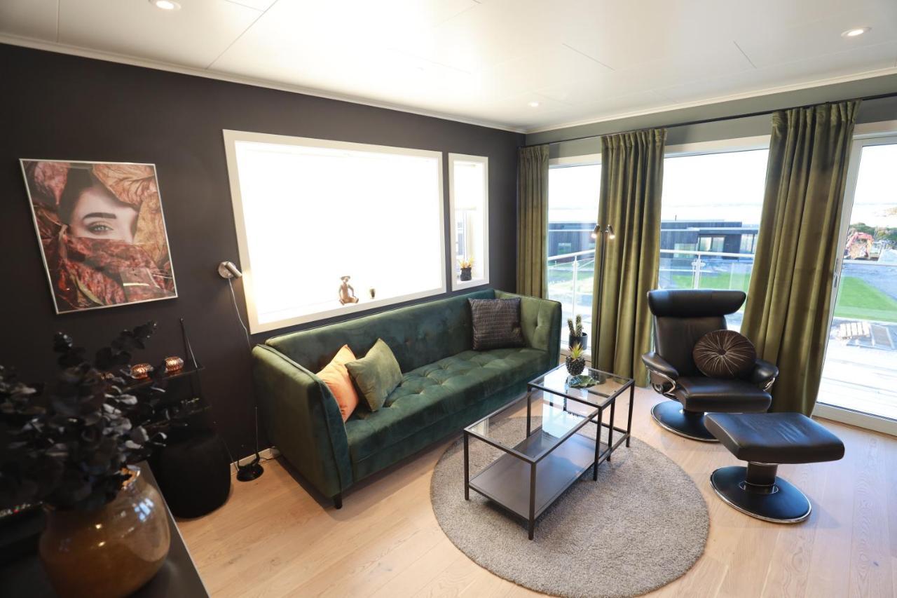 Modern Apartment With Seaview Hammarvika Exterior foto